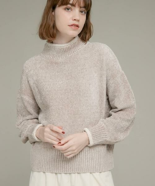 Sonny Label / サニーレーベル ニット・セーター | モールヤーンハイネックニットプルオーバー | 詳細24