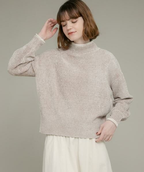 Sonny Label / サニーレーベル ニット・セーター | モールヤーンハイネックニットプルオーバー | 詳細25