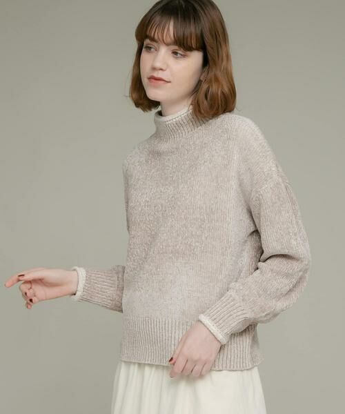 Sonny Label / サニーレーベル ニット・セーター | モールヤーンハイネックニットプルオーバー | 詳細26