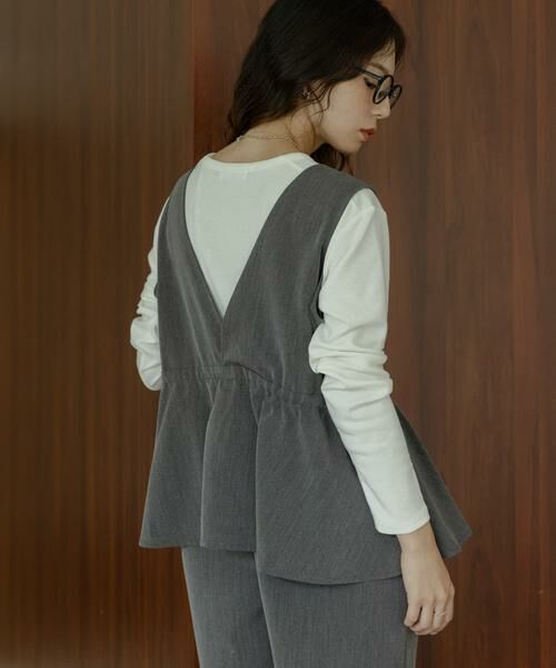 Sonny Label / サニーレーベル サロペット・オールインワン | ペプラムオールインワン | 詳細12