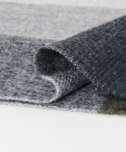 Sonny Label / サニーレーベル マフラー・ショール・スヌード・ストール | ブロックチェックストール | 詳細8