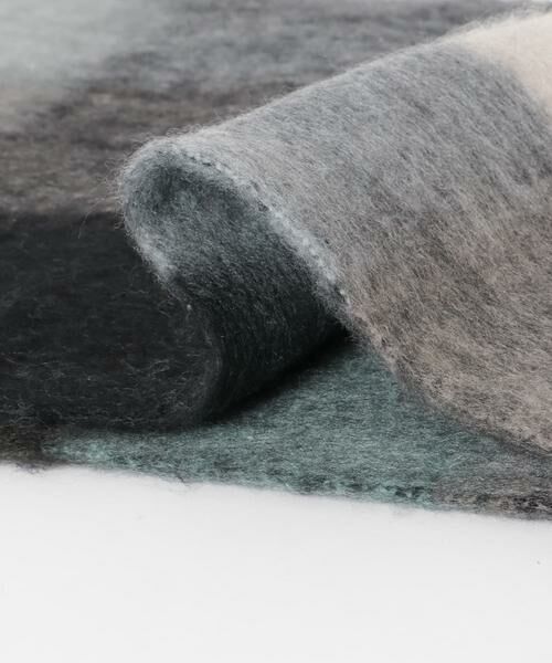 Sonny Label / サニーレーベル マフラー・ショール・スヌード・ストール | フラッフィーボリュームチェックマフラー | 詳細7