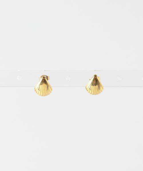 Sonny Label / サニーレーベル ピアス・イヤリング | ステンレスシェルモチーフピアス | 詳細1