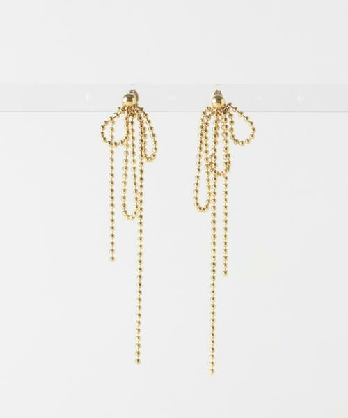 Sonny Label / サニーレーベル ピアス・イヤリング | ステンレススウィングボールチェーンピアス | 詳細2