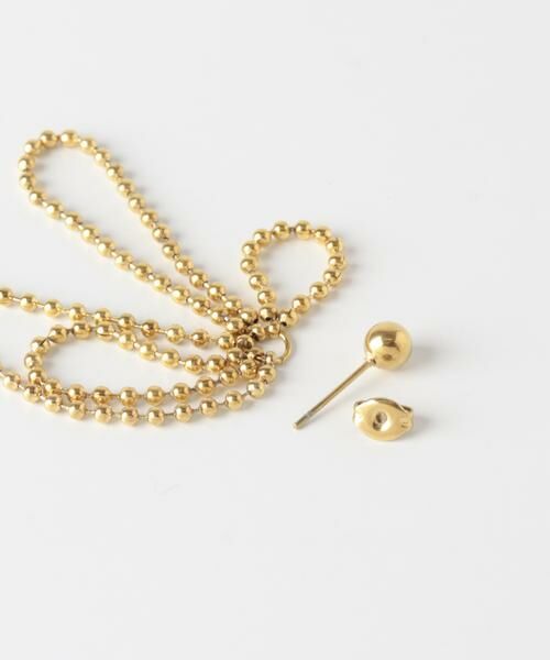 Sonny Label / サニーレーベル ピアス・イヤリング | ステンレススウィングボールチェーンピアス | 詳細3