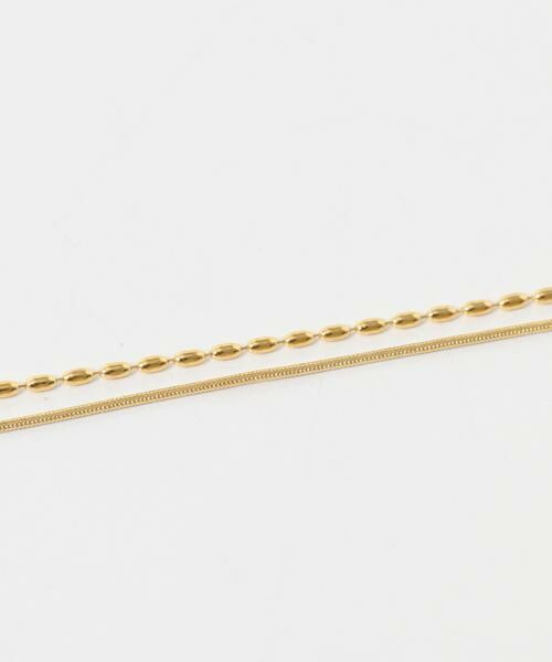 Sonny Label / サニーレーベル ネックレス・ペンダント・チョーカー | ステンレス二連ドロップネックレス | 詳細3