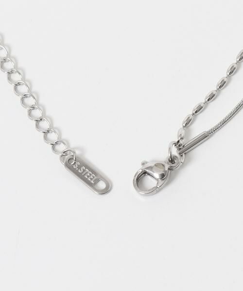 Sonny Label / サニーレーベル ネックレス・ペンダント・チョーカー | ステンレス二連ドロップネックレス | 詳細8