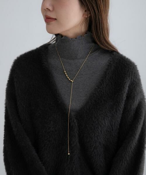 Sonny Label / サニーレーベル ネックレス・ペンダント・チョーカー | ステンレスボールスライダーネックレス | 詳細1