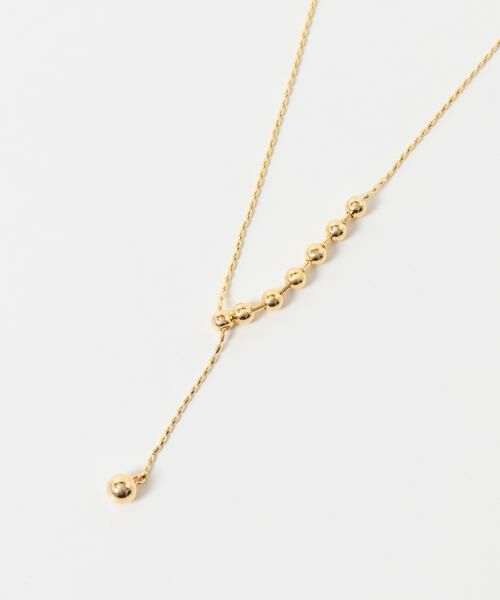 Sonny Label / サニーレーベル ネックレス・ペンダント・チョーカー | ステンレスボールスライダーネックレス | 詳細2