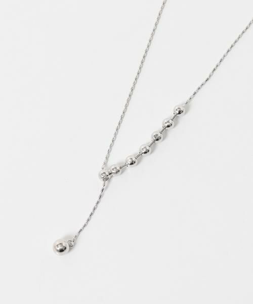 Sonny Label / サニーレーベル ネックレス・ペンダント・チョーカー | ステンレスボールスライダーネックレス | 詳細5