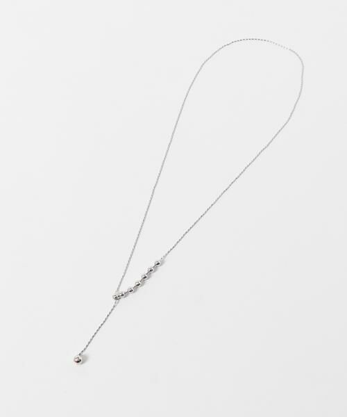 Sonny Label / サニーレーベル ネックレス・ペンダント・チョーカー | ステンレスボールスライダーネックレス | 詳細7