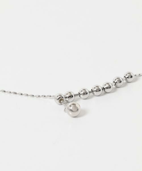Sonny Label / サニーレーベル ネックレス・ペンダント・チョーカー | ステンレスボールスライダーネックレス | 詳細8