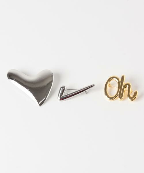 Sonny Label / サニーレーベル ブローチ・コサージュ | LAPUIS　3set ブローチ | 詳細1