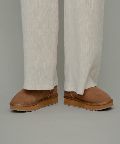Sonny Label / サニーレーベル ブーツ（ショート丈） | EMU　PLATFORM MICRO WOOL | 詳細1