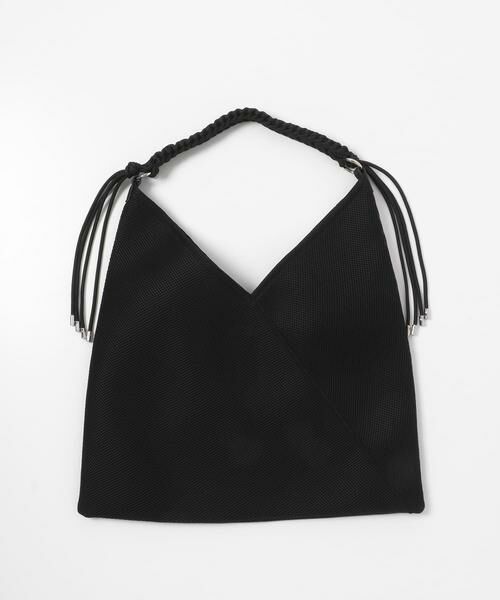 Sonny Label / サニーレーベル ハンドバッグ | LE VERNIS　パラコードハンドルメッシュバッグ（ブラック）