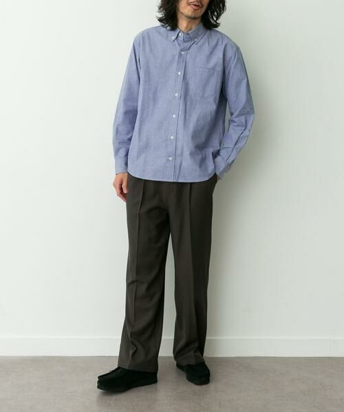 Sonny Label / サニーレーベル シャツ・ブラウス | 抗菌オックスボタンダウン長袖シャツ | 詳細4
