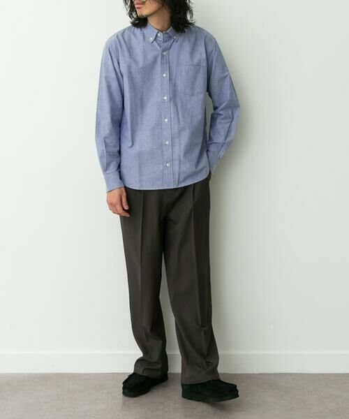 Sonny Label / サニーレーベル シャツ・ブラウス | 抗菌オックスボタンダウン長袖シャツ | 詳細5