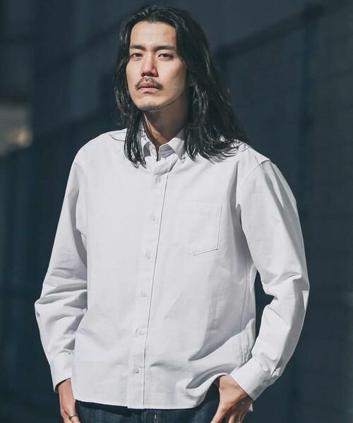 Sonny Label / サニーレーベル シャツ・ブラウス | 抗菌オックスボタンダウン長袖シャツ | 詳細19