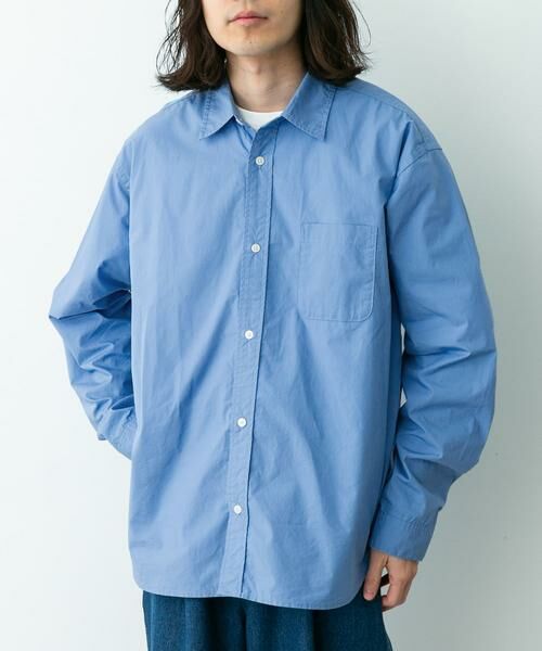 Sonny Label / サニーレーベル シャツ・ブラウス | 高密度タイプライターレギュラーシャツ | 詳細3