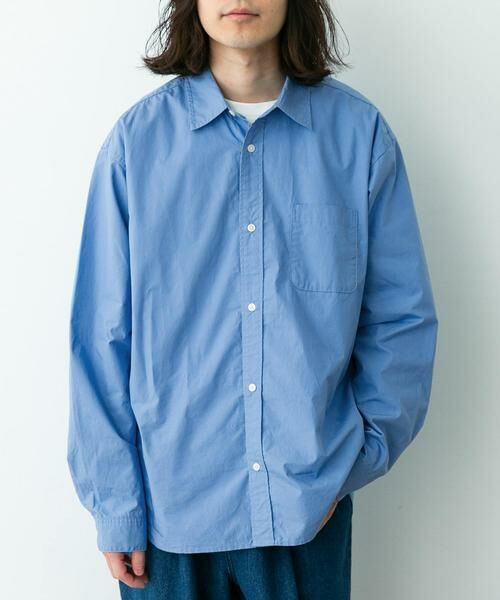 Sonny Label / サニーレーベル シャツ・ブラウス | 高密度タイプライターレギュラーシャツ | 詳細4