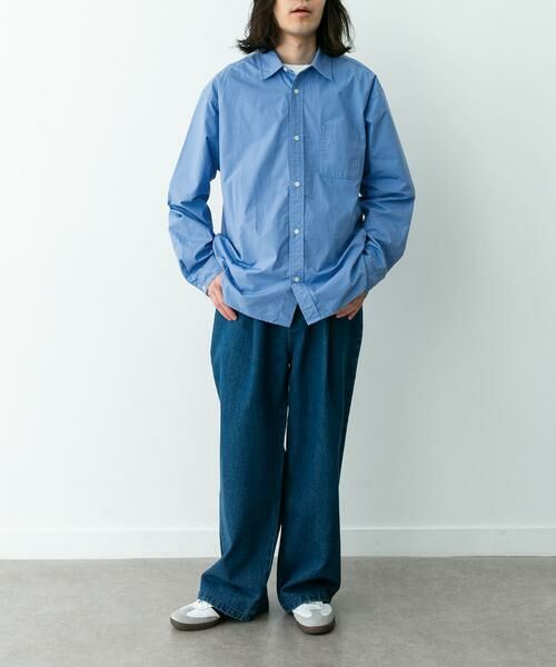 Sonny Label / サニーレーベル シャツ・ブラウス | 高密度タイプライターレギュラーシャツ | 詳細9