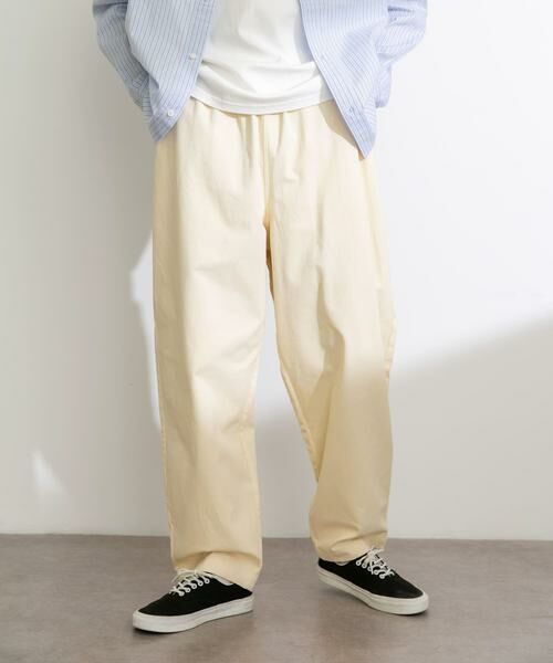 Sonny Label / サニーレーベル その他パンツ | ベーシックワイドイージーチノパンツ | 詳細1