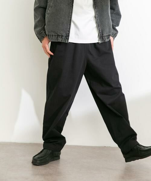 Sonny Label / サニーレーベル その他パンツ | ベーシックワイドイージーチノパンツ | 詳細13