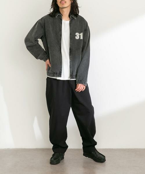 Sonny Label / サニーレーベル その他パンツ | ベーシックワイドイージーチノパンツ | 詳細15