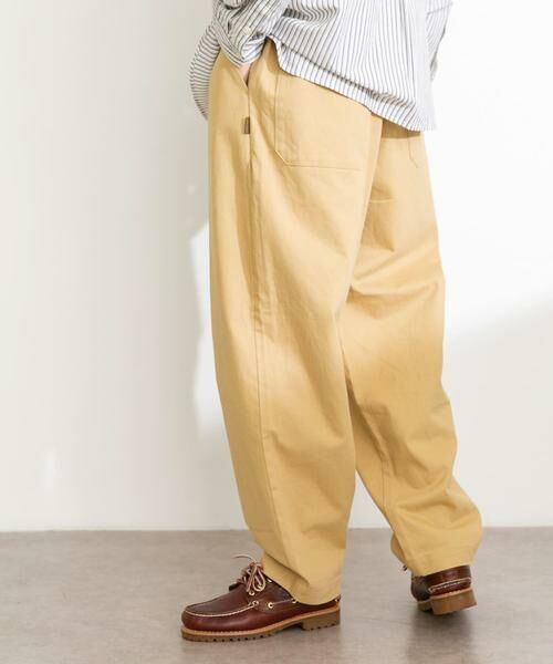 Sonny Label / サニーレーベル その他パンツ | ベーシックワイドイージーチノパンツ | 詳細22
