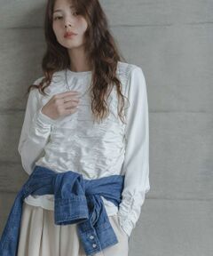 Sonny Label / サニーレーベル Tシャツ | シャーリングデザインプルオーバー