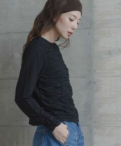 Sonny Label / サニーレーベル Tシャツ | シャーリングデザインプルオーバー