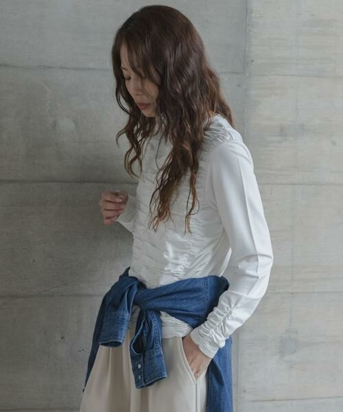 Sonny Label / サニーレーベル Tシャツ | シャーリングデザインプルオーバー | 詳細4