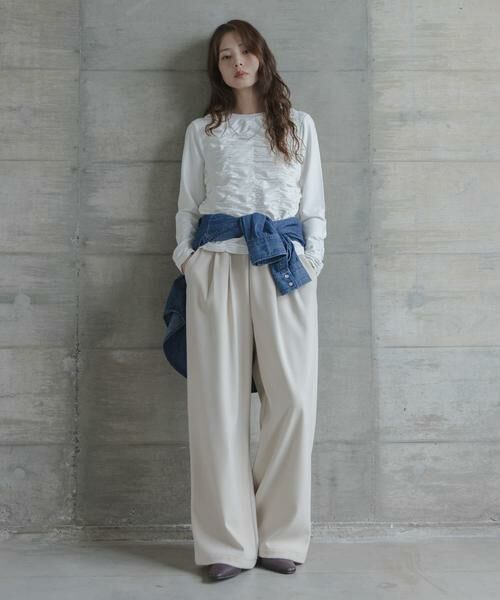 Sonny Label / サニーレーベル Tシャツ | シャーリングデザインプルオーバー | 詳細6