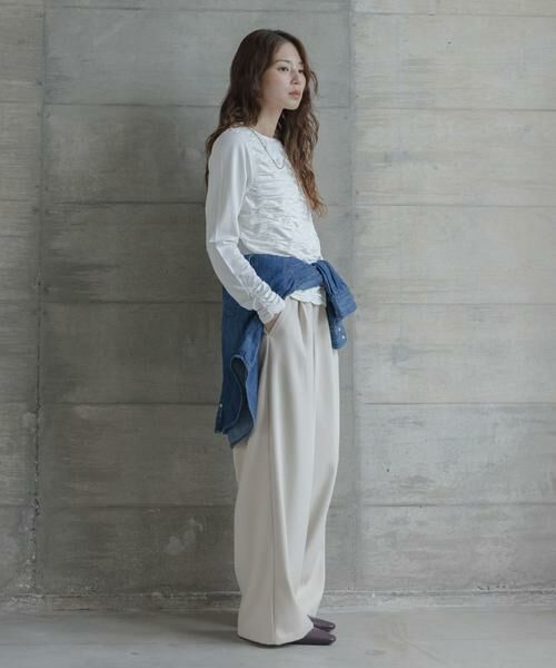 Sonny Label / サニーレーベル Tシャツ | シャーリングデザインプルオーバー | 詳細7