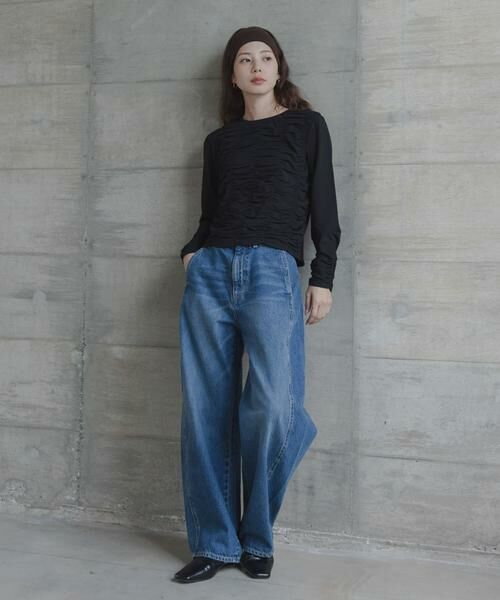 Sonny Label / サニーレーベル Tシャツ | シャーリングデザインプルオーバー | 詳細15