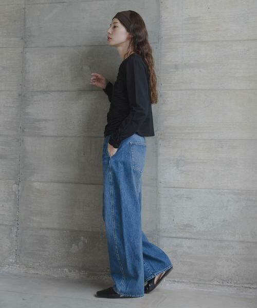 Sonny Label / サニーレーベル Tシャツ | シャーリングデザインプルオーバー | 詳細16