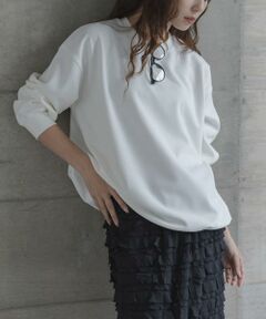 Sonny Label / サニーレーベル Tシャツ | カットジョーゼットドロストプルオーバー