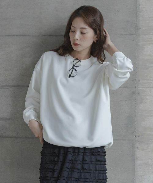 Sonny Label / サニーレーベル Tシャツ | カットジョーゼットドロストプルオーバー | 詳細2