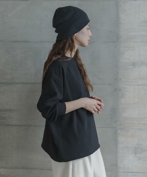 Sonny Label / サニーレーベル Tシャツ | カットジョーゼットドロストプルオーバー | 詳細12