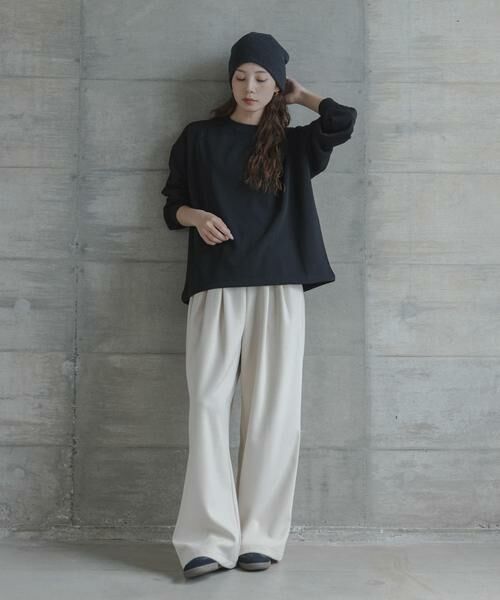 Sonny Label / サニーレーベル Tシャツ | カットジョーゼットドロストプルオーバー | 詳細14