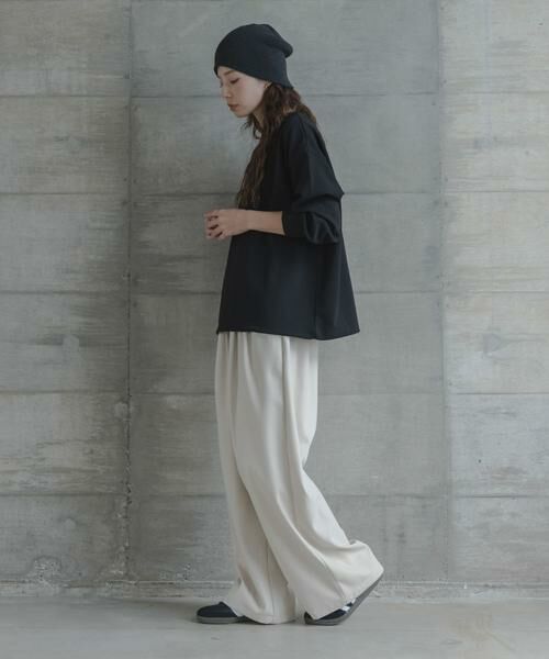 Sonny Label / サニーレーベル Tシャツ | カットジョーゼットドロストプルオーバー | 詳細15