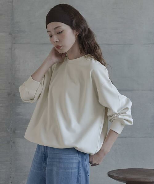 Sonny Label / サニーレーベル Tシャツ | カットジョーゼットドロストプルオーバー | 詳細20