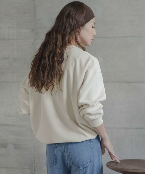 Sonny Label / サニーレーベル Tシャツ | カットジョーゼットドロストプルオーバー | 詳細22