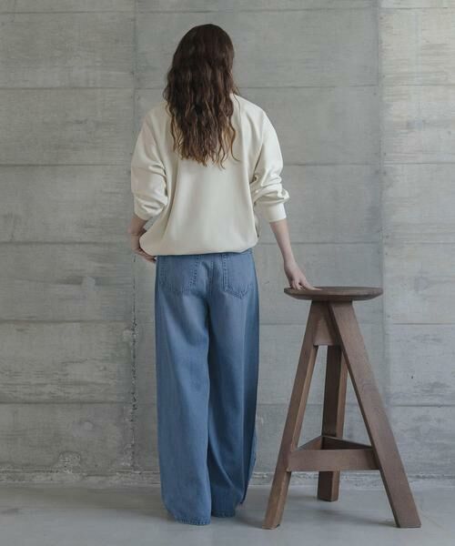 Sonny Label / サニーレーベル Tシャツ | カットジョーゼットドロストプルオーバー | 詳細25