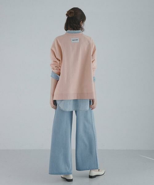 Sonny Label / サニーレーベル スウェット | 裏毛ラグランワイドスウェットプルオーバー | 詳細7