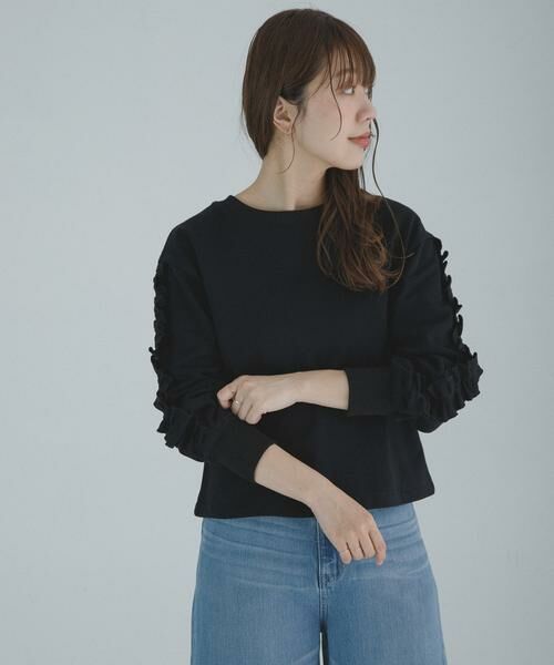 Sonny Label / サニーレーベル スウェット | 『WEB限定』フリルスリーブスウェットプルオーバー | 詳細2