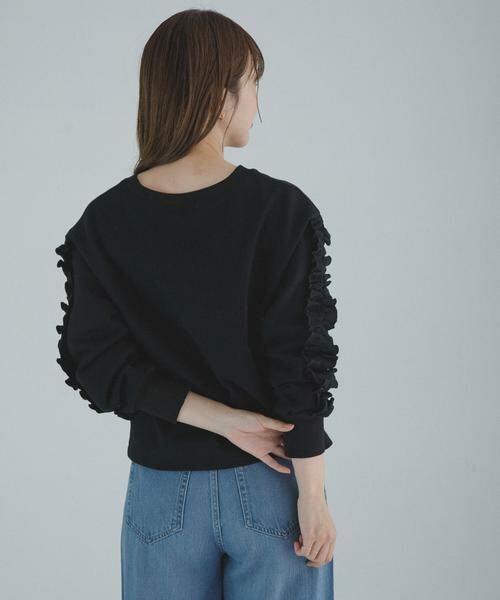 Sonny Label / サニーレーベル スウェット | 『WEB限定』フリルスリーブスウェットプルオーバー | 詳細4