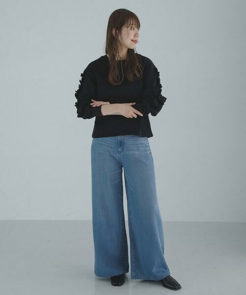 Sonny Label / サニーレーベル スウェット | 『WEB限定』フリルスリーブスウェットプルオーバー | 詳細5