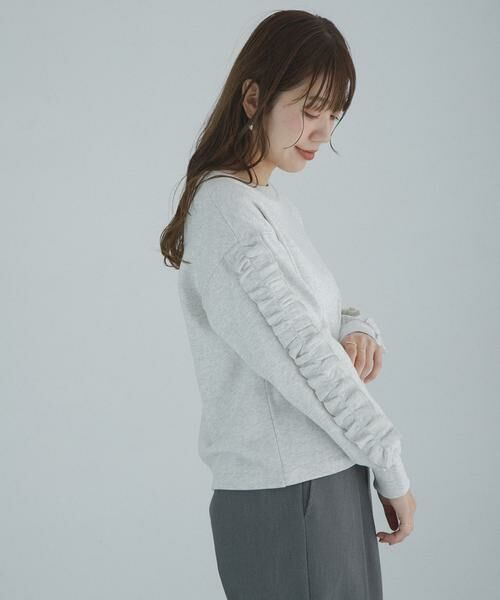 Sonny Label / サニーレーベル スウェット | 『WEB限定』フリルスリーブスウェットプルオーバー | 詳細12