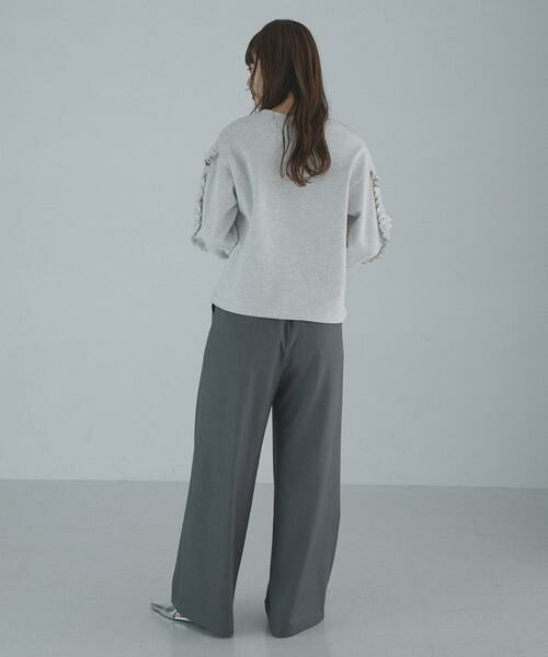 Sonny Label / サニーレーベル スウェット | 『WEB限定』フリルスリーブスウェットプルオーバー | 詳細15